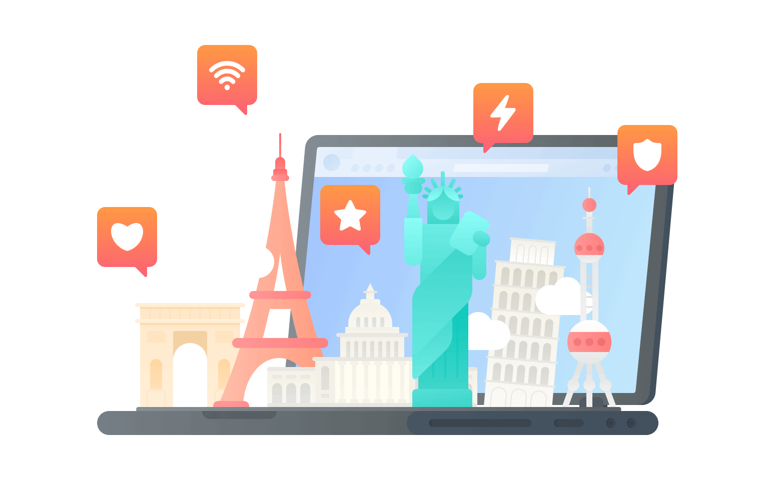 在意大利连接到中国vpn - 天空乐享